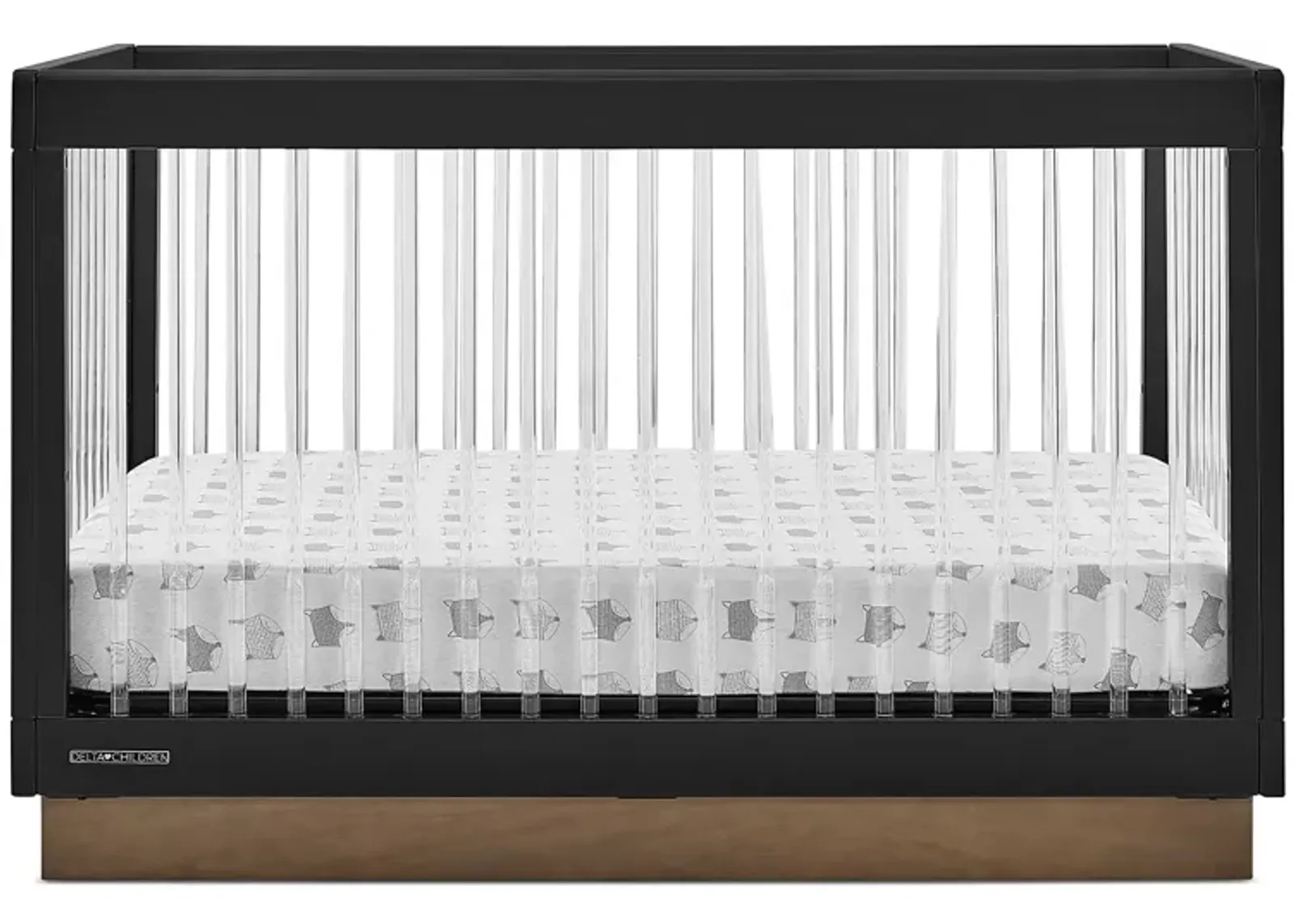 Delta Children James Acrylic 4 in 1 Convertible Crib