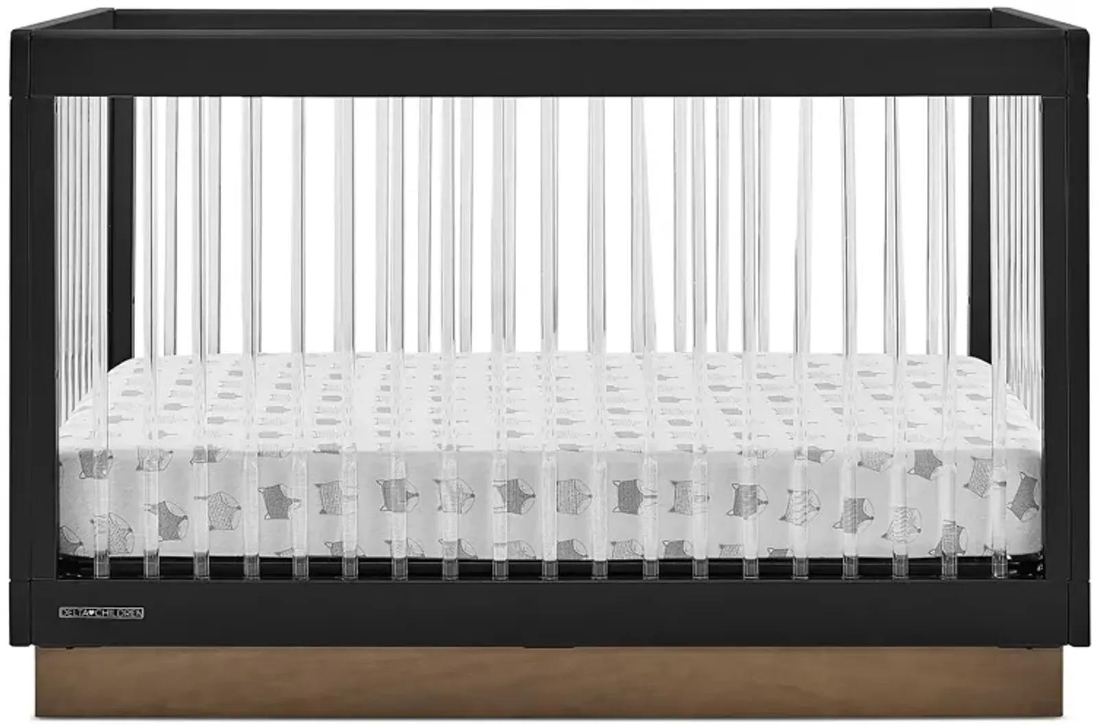 Delta Children James Acrylic 4 in 1 Convertible Crib