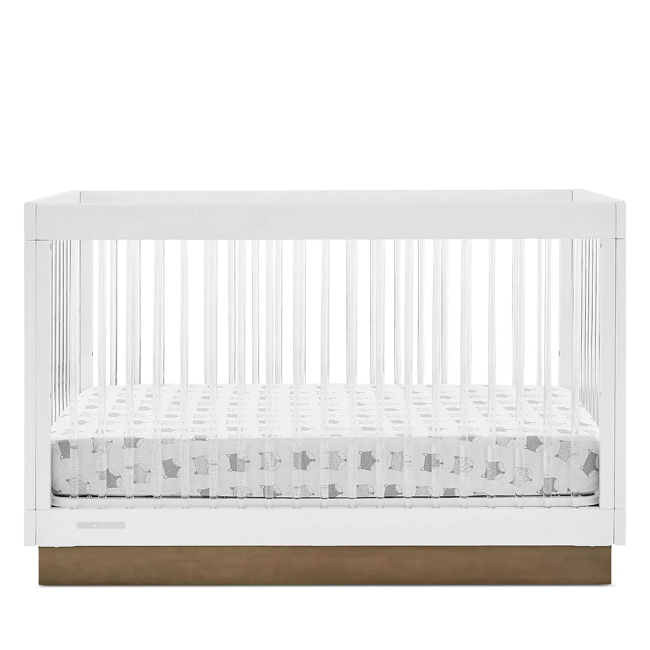 Delta Children James Acrylic 4 in 1 Convertible Crib