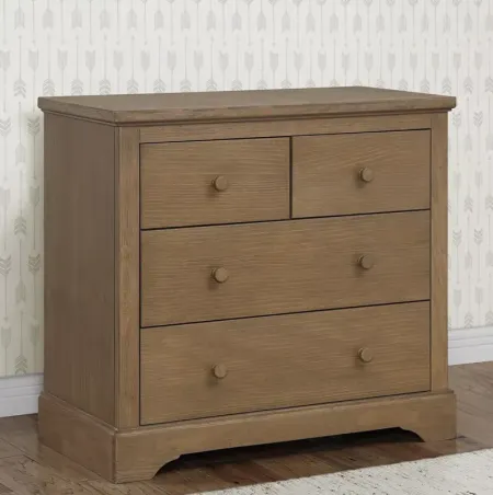 Delta Children Simmons Kids Paloma 4 Drawer Dresser with Changing Top and Interlocking Drawers