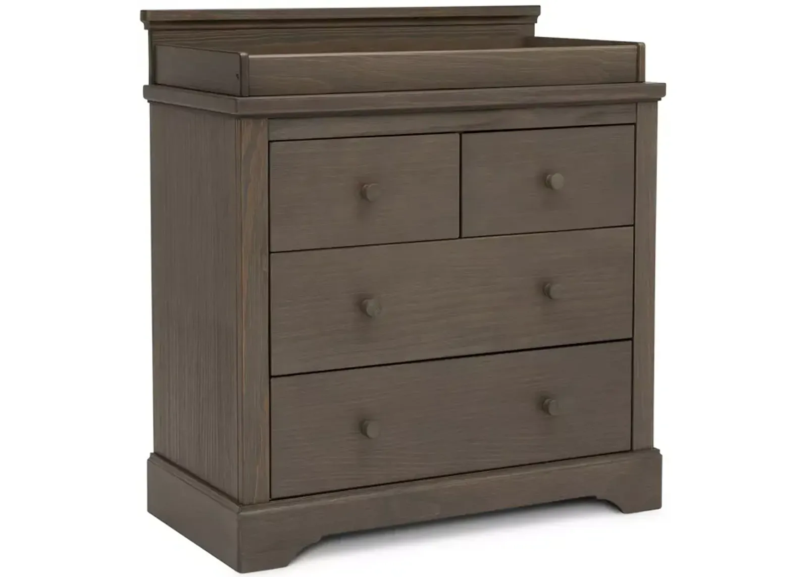 Delta Children Simmons Kids Paloma 4 Drawer Dresser with Changing Top and Interlocking Drawers