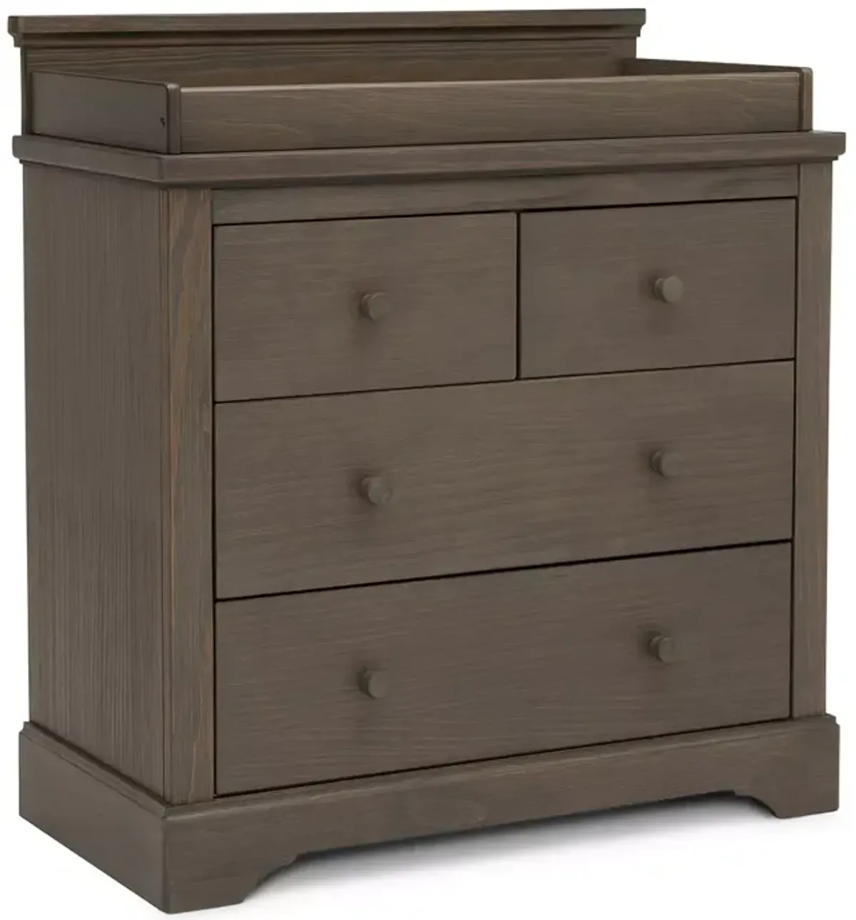 Delta Children Simmons Kids Paloma 4 Drawer Dresser with Changing Top and Interlocking Drawers