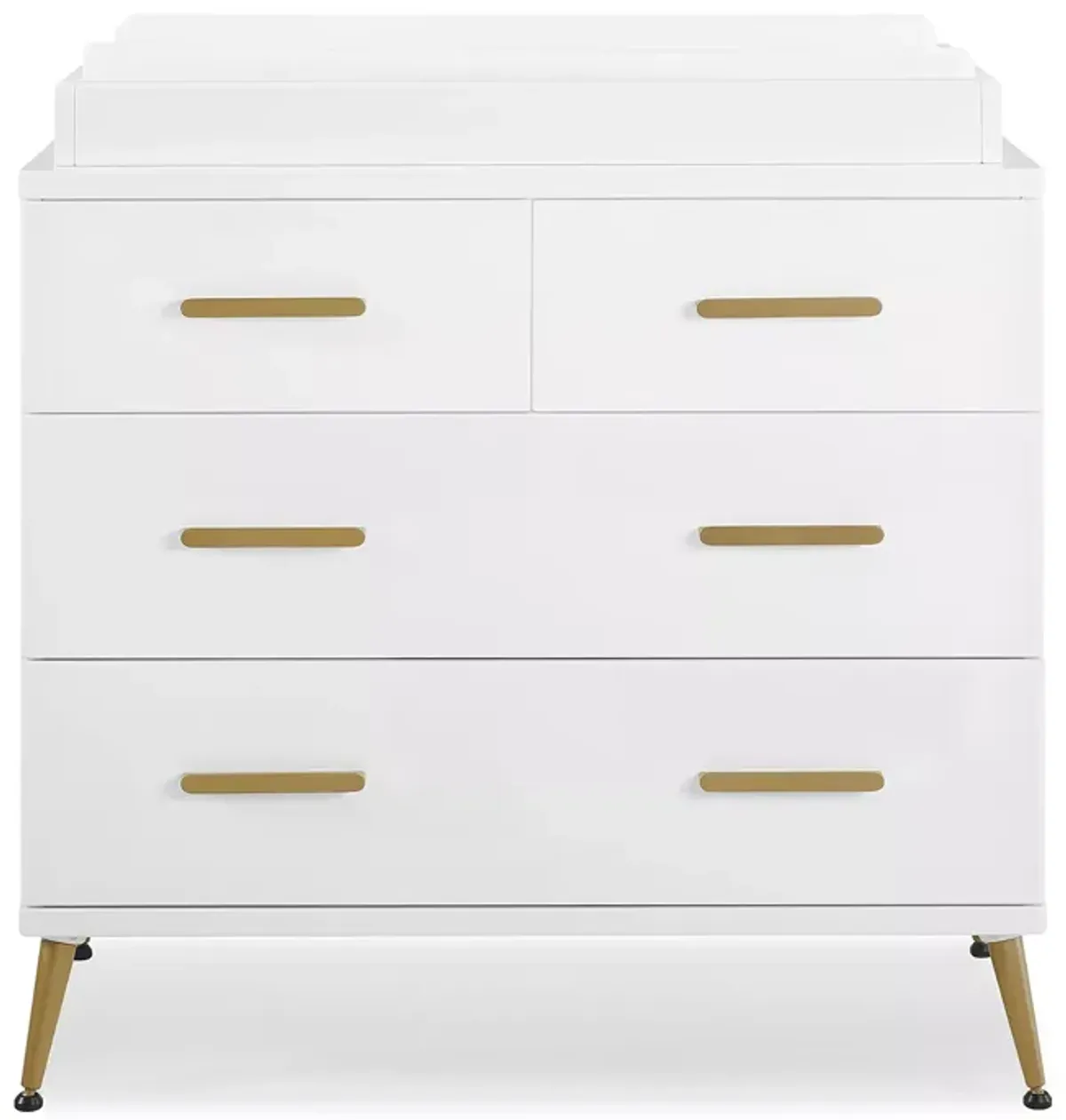 Delta Children Sloane 4 Drawer Dresser with Changing Top and Interlocking Drawers