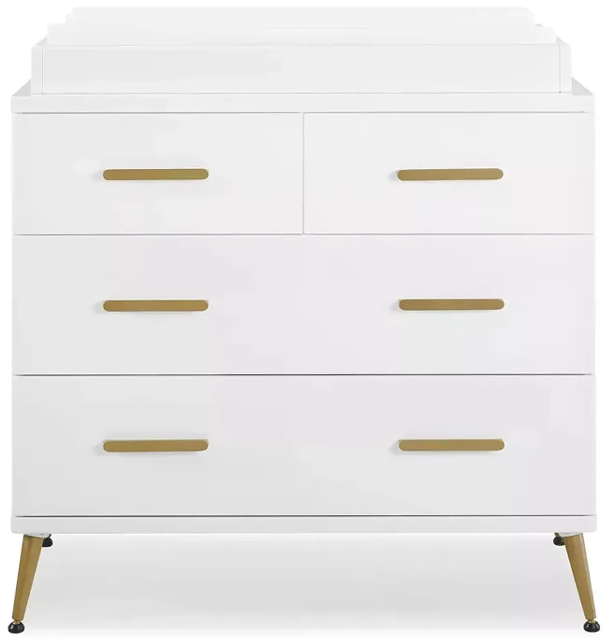 Delta Children Sloane 4 Drawer Dresser with Changing Top and Interlocking Drawers