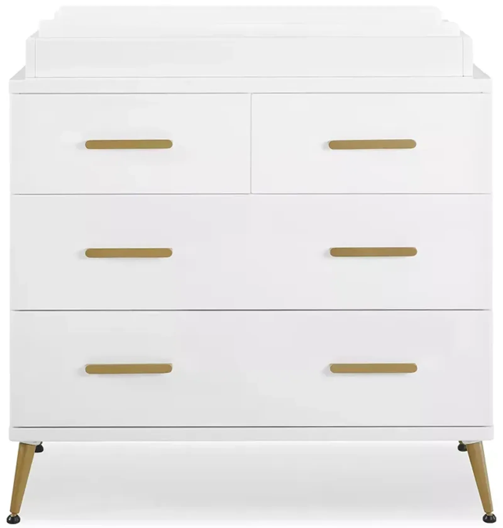 Delta Children Sloane 4 Drawer Dresser with Changing Top and Interlocking Drawers