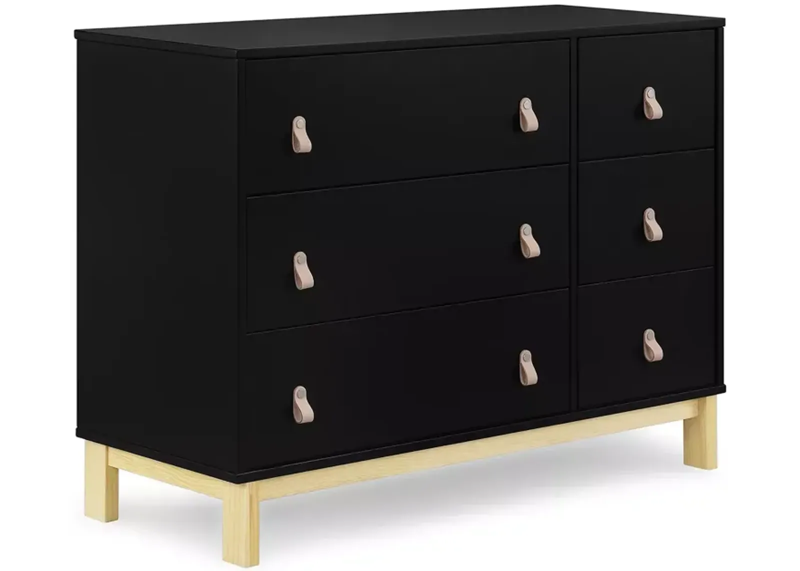 Delta Children babyGap by Delta Children Legacy 6 Drawer Dresser with Leather Pulls and Interlocking Drawers