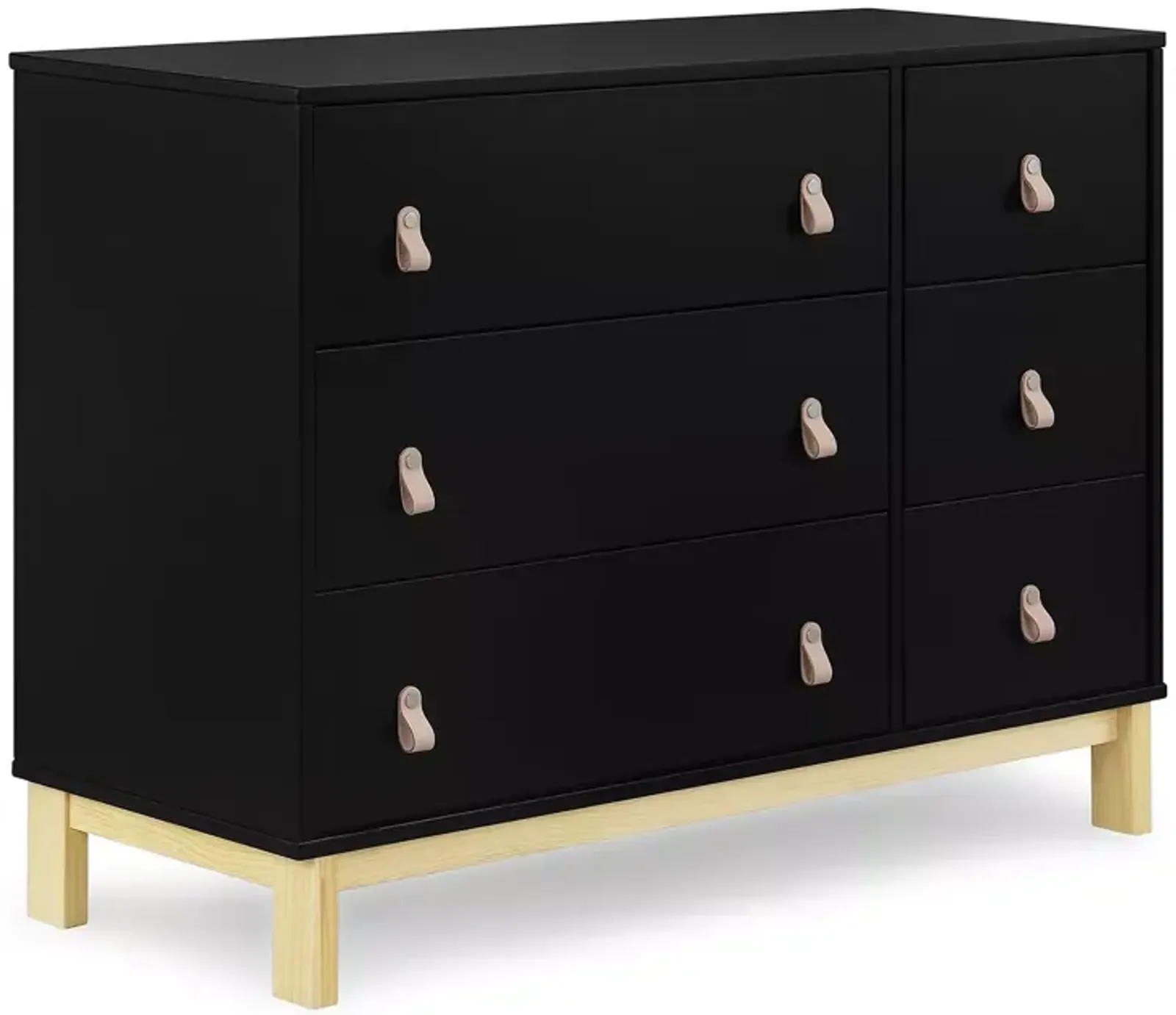 Delta Children babyGap by Delta Children Legacy 6 Drawer Dresser with Leather Pulls and Interlocking Drawers