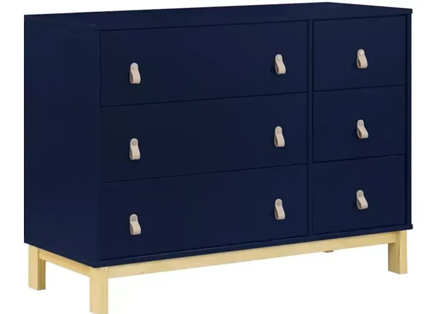 Delta Children babyGap by Delta Children Legacy 6 Drawer Dresser with Leather Pulls and Interlocking Drawers