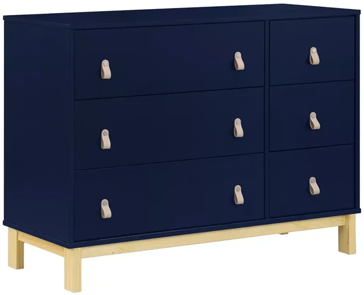 Delta Children babyGap by Delta Children Legacy 6 Drawer Dresser with Leather Pulls and Interlocking Drawers