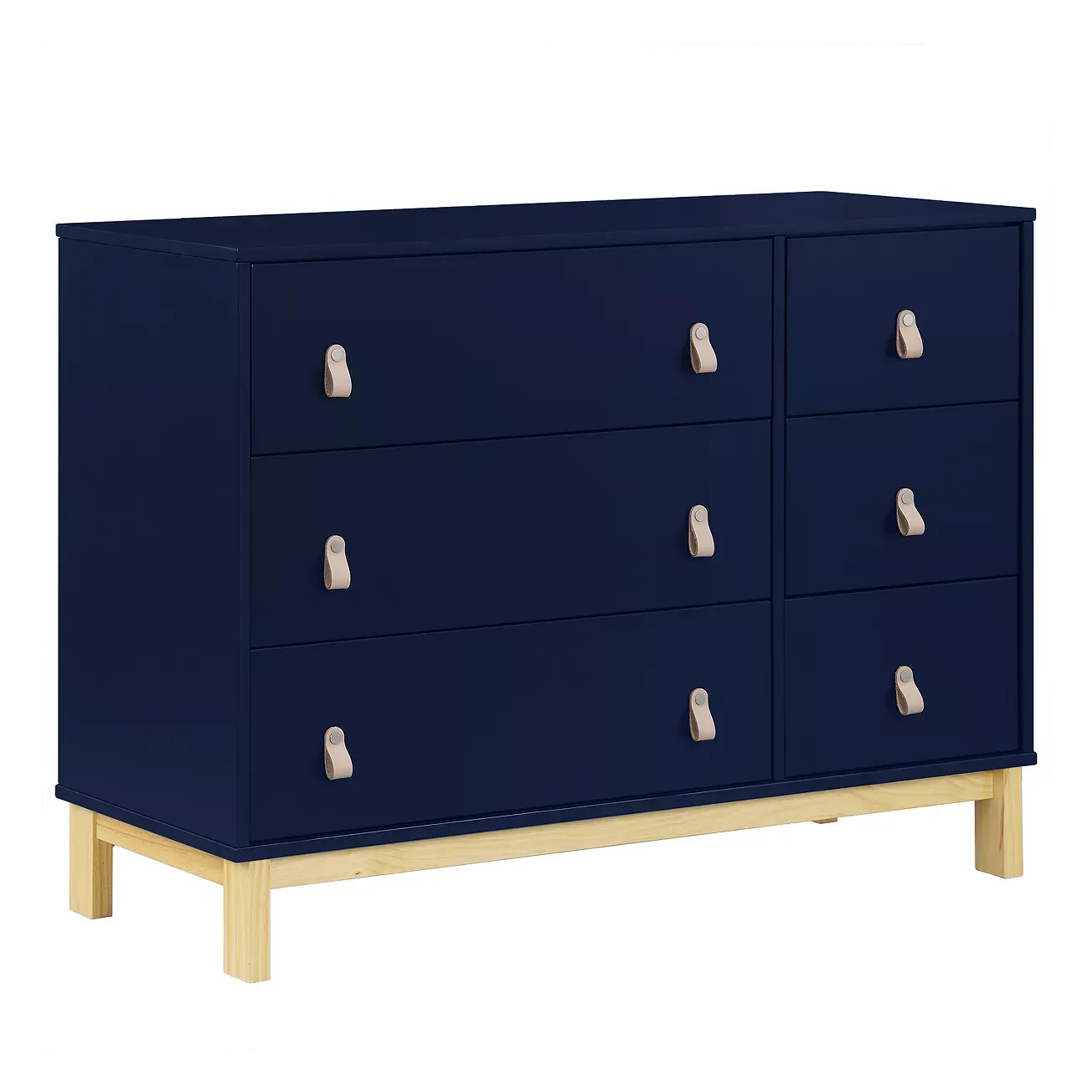 Delta Children babyGap by Delta Children Legacy 6 Drawer Dresser with Leather Pulls and Interlocking Drawers