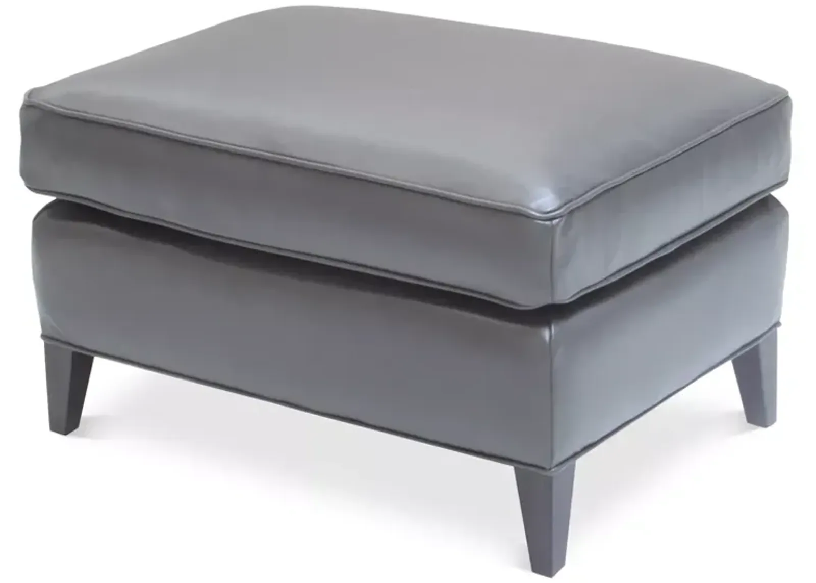 Bloomingdale's Artisan Collection Charlotte Leather Ottoman - Exclusive