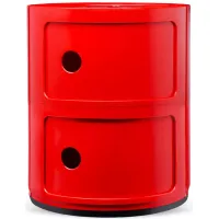 Kartell Componibili Colors 2 Tier Storage Tower
