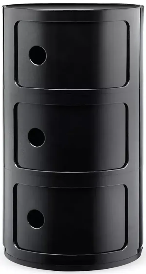 Kartell Componibili Colors 3 Tier Storage Tower