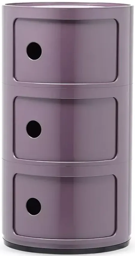 Kartell Componibili Colors 3 Tier Storage Tower