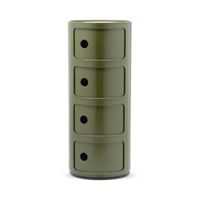Kartell Componibili Colors 4 Tier Storage Tower