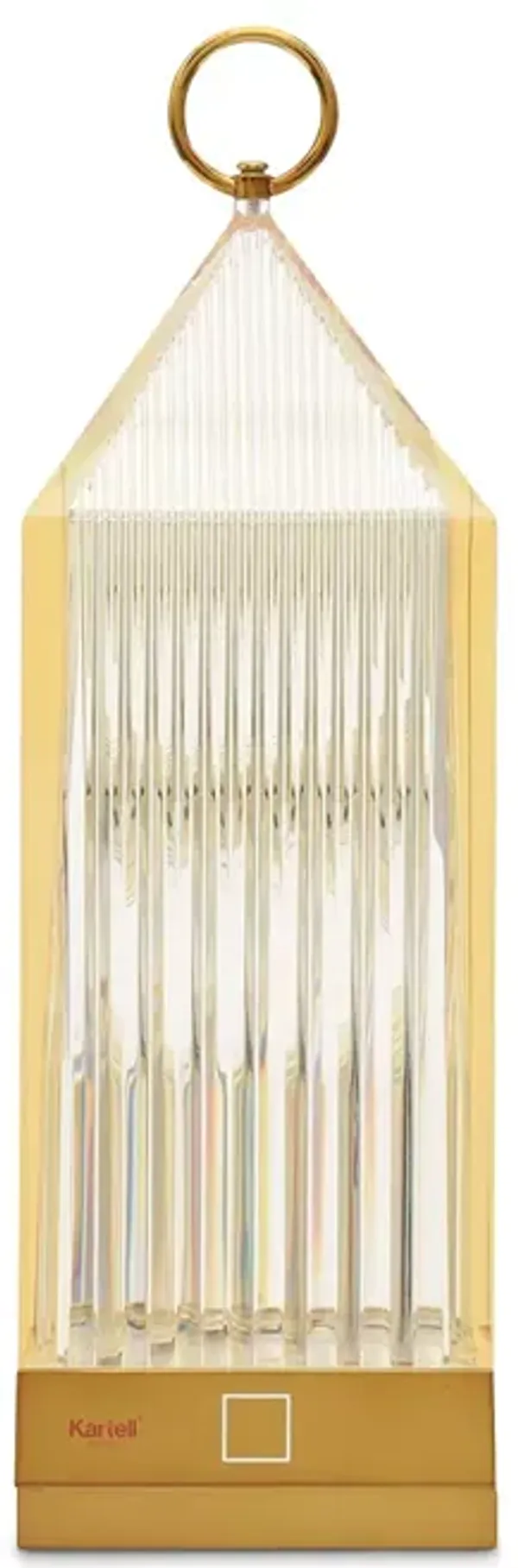 Kartell Lantern Rechargeable Table Lamp by Fabio Novembre