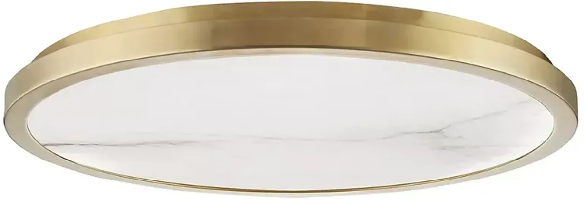 Hudson Valley Woodhaven 24" LED Flush Mount