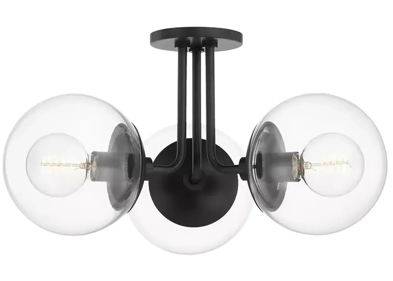 Mitzi Meadow 3 Light Semi Flush 