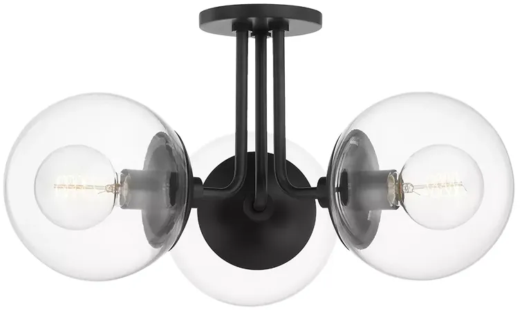 Mitzi Meadow 3 Light Semi Flush 