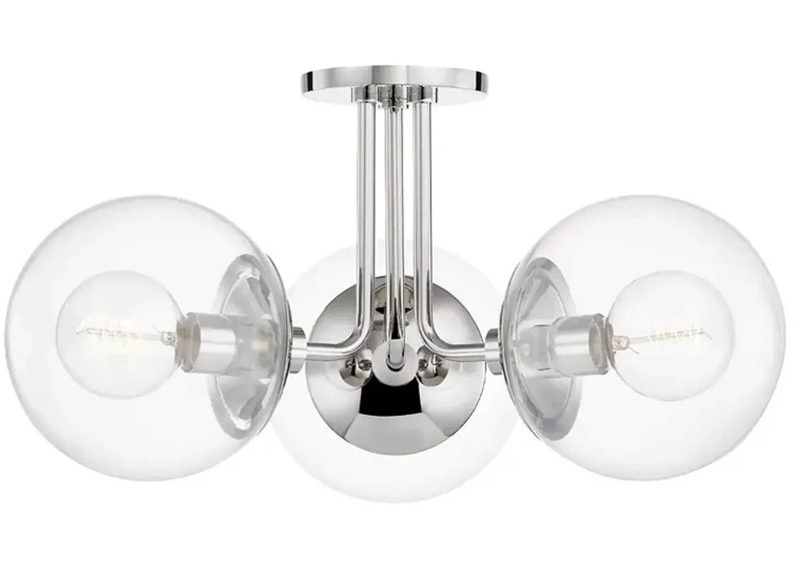 Mitzi Meadow 3 Light Semi Flush 