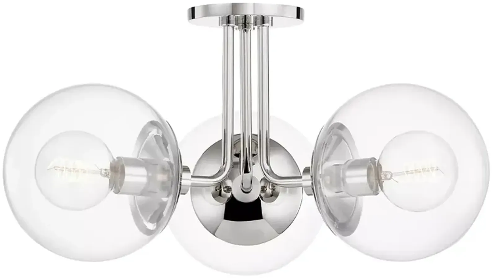 Mitzi Meadow 3 Light Semi Flush 