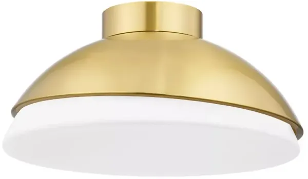 Hudson Valley Morse Two Light 15" Flush Mount