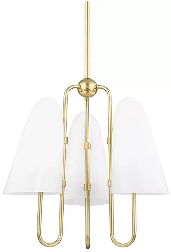 Hudson Valley Slate Hill 3 Light Chandelier 