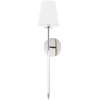 Hudson Valley Niagra One Light Wall Sconce with K9 Crystal Accents
