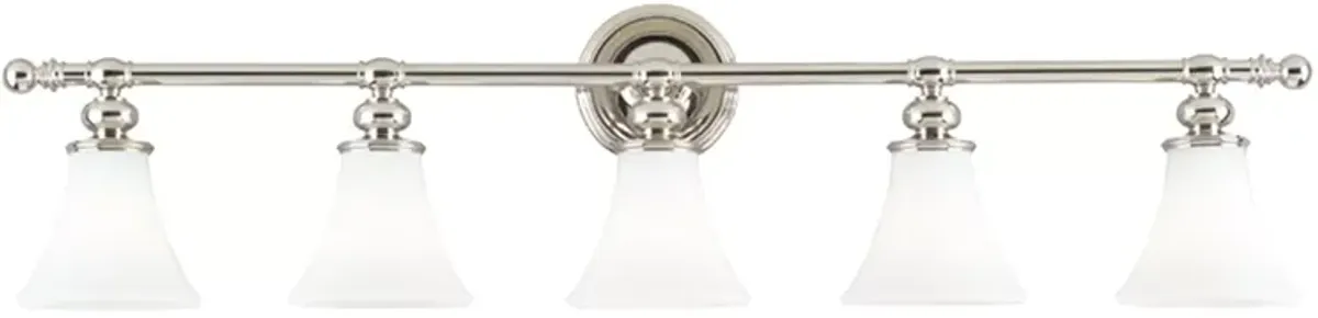 Hudson Valley Weston Five Light Bath Vanity Fixture