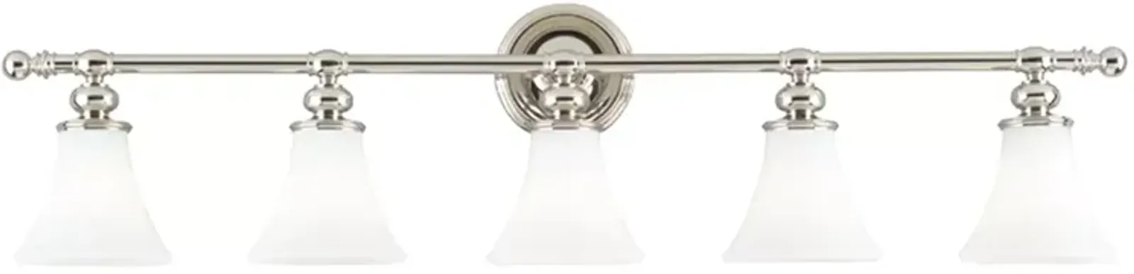 Hudson Valley Weston Five Light Bath Vanity Fixture