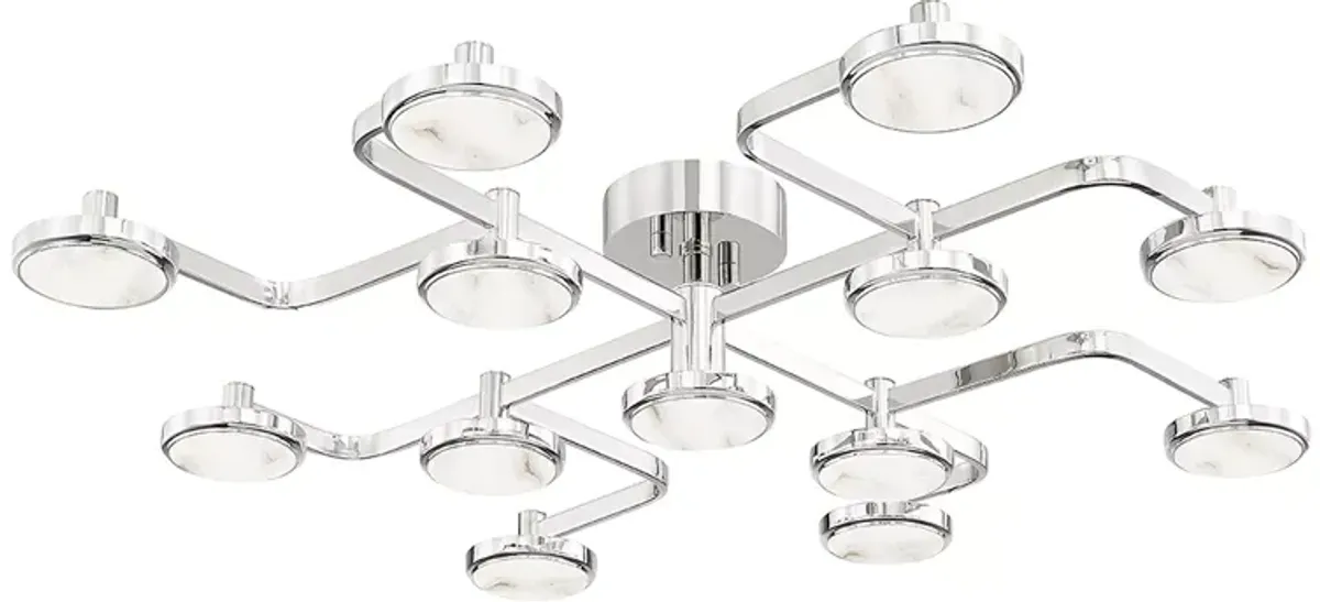 Hudson Valley Meander 13 Light LED Chandelier 