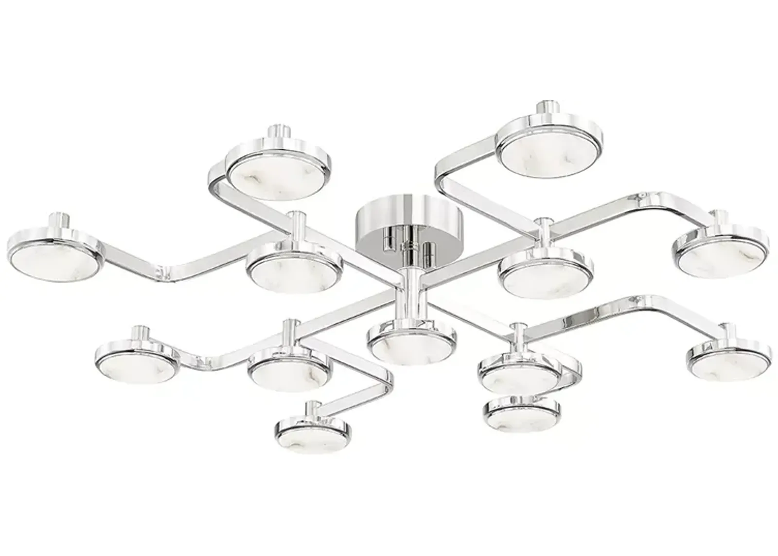 Hudson Valley Meander 13 Light LED Chandelier 