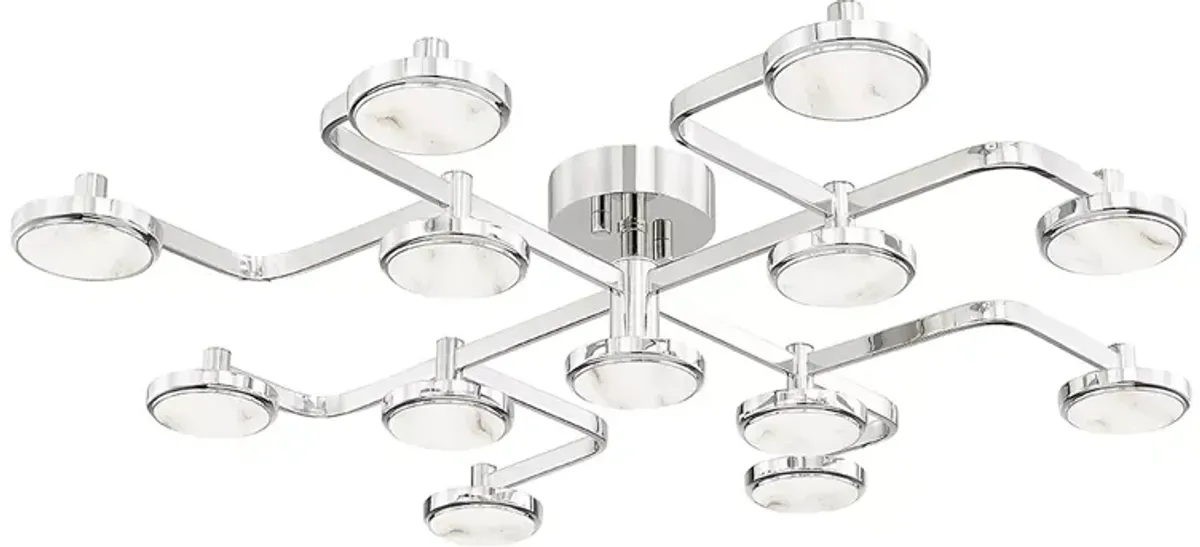 Hudson Valley Meander 13 Light LED Chandelier 