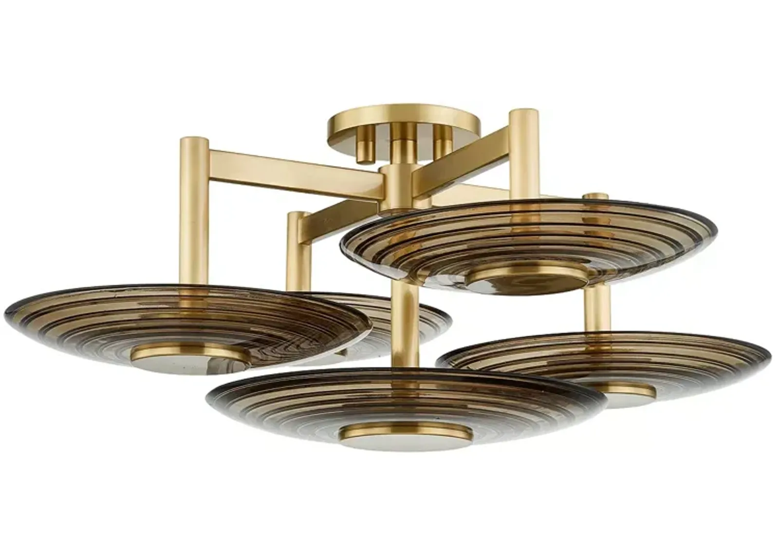 Bloomingdale's Griston 5 Light Semi Flush Ceiling Light