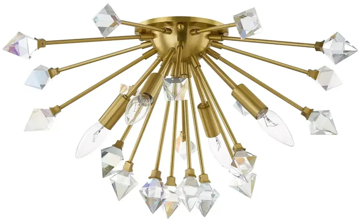 Mitzi Genesis 4 Light Flush Mount Ceiling Light