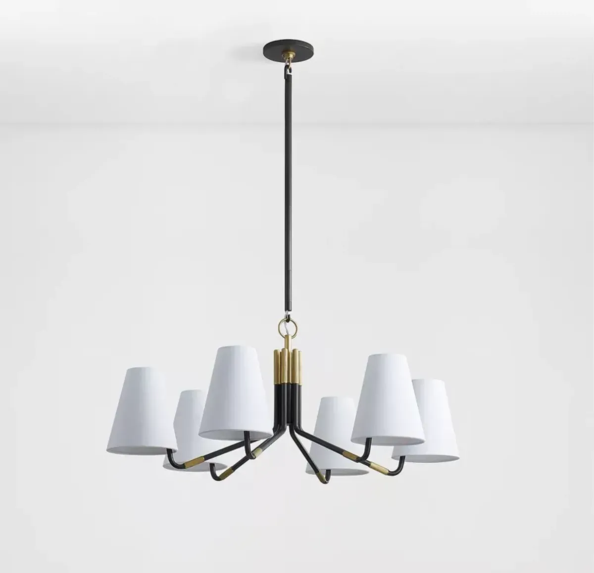 Bloomingdale's Stanwyck Six Light Chandelier 