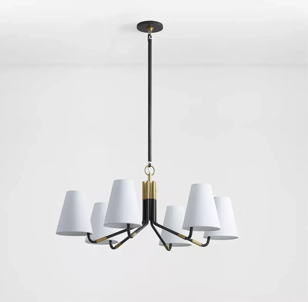 Bloomingdale's Stanwyck Six Light Chandelier 