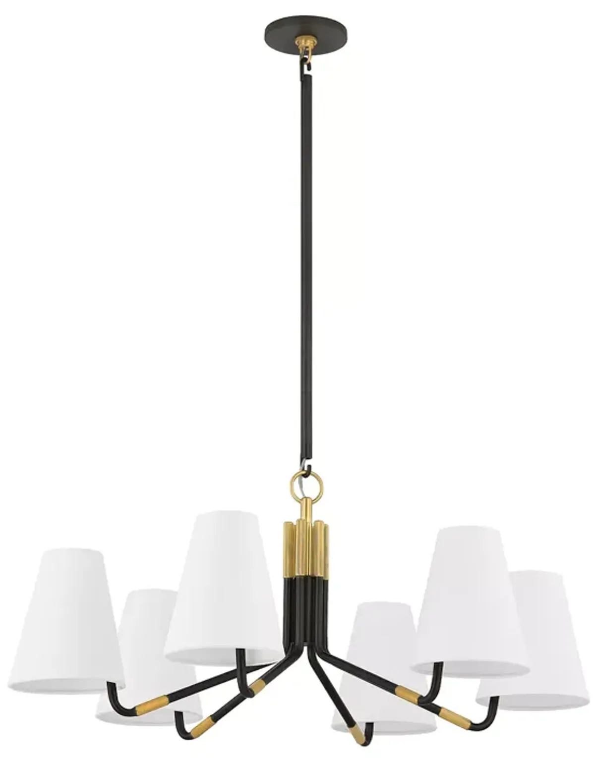 Bloomingdale's Stanwyck Six Light Chandelier 