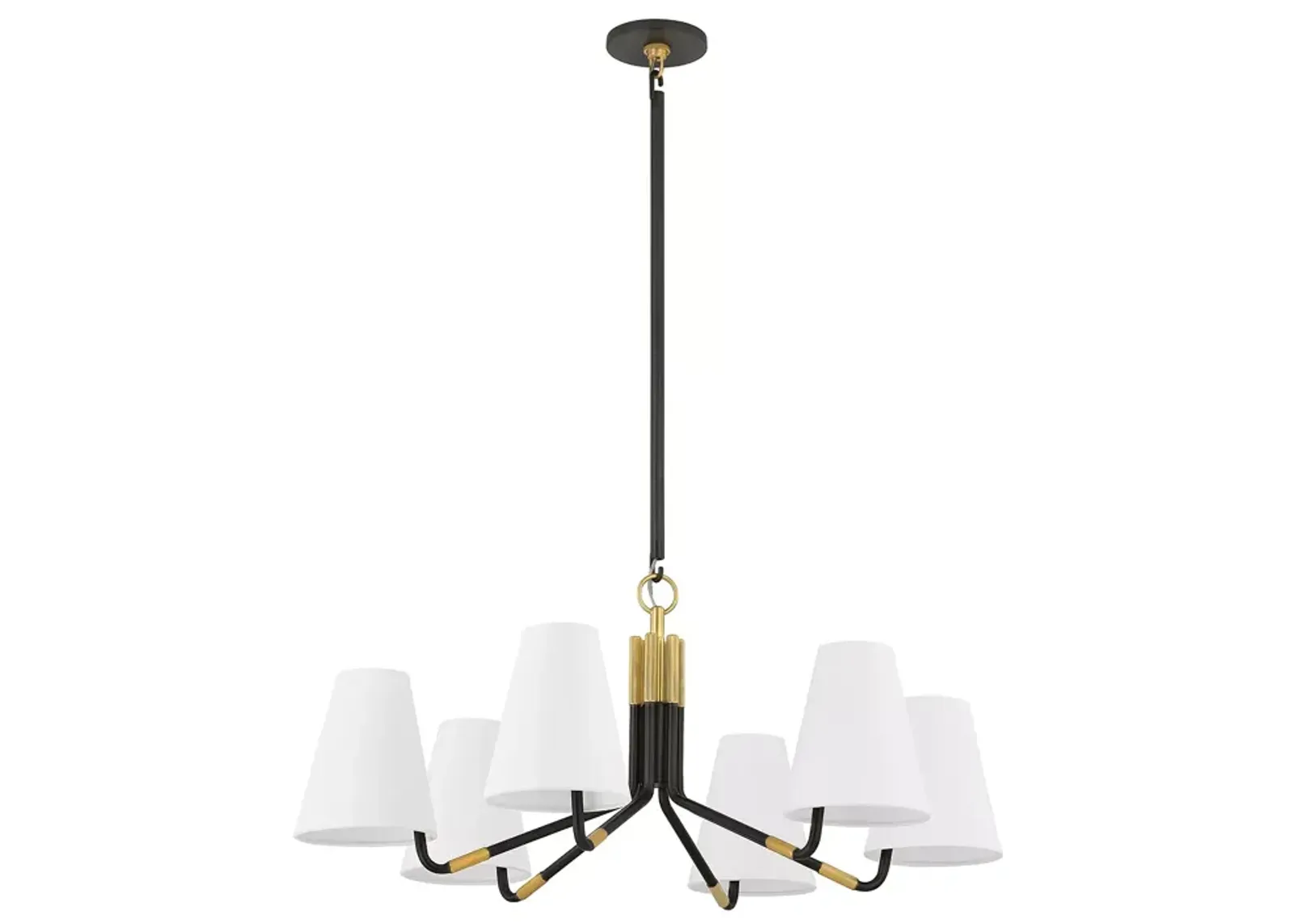 Bloomingdale's Stanwyck Six Light Chandelier 