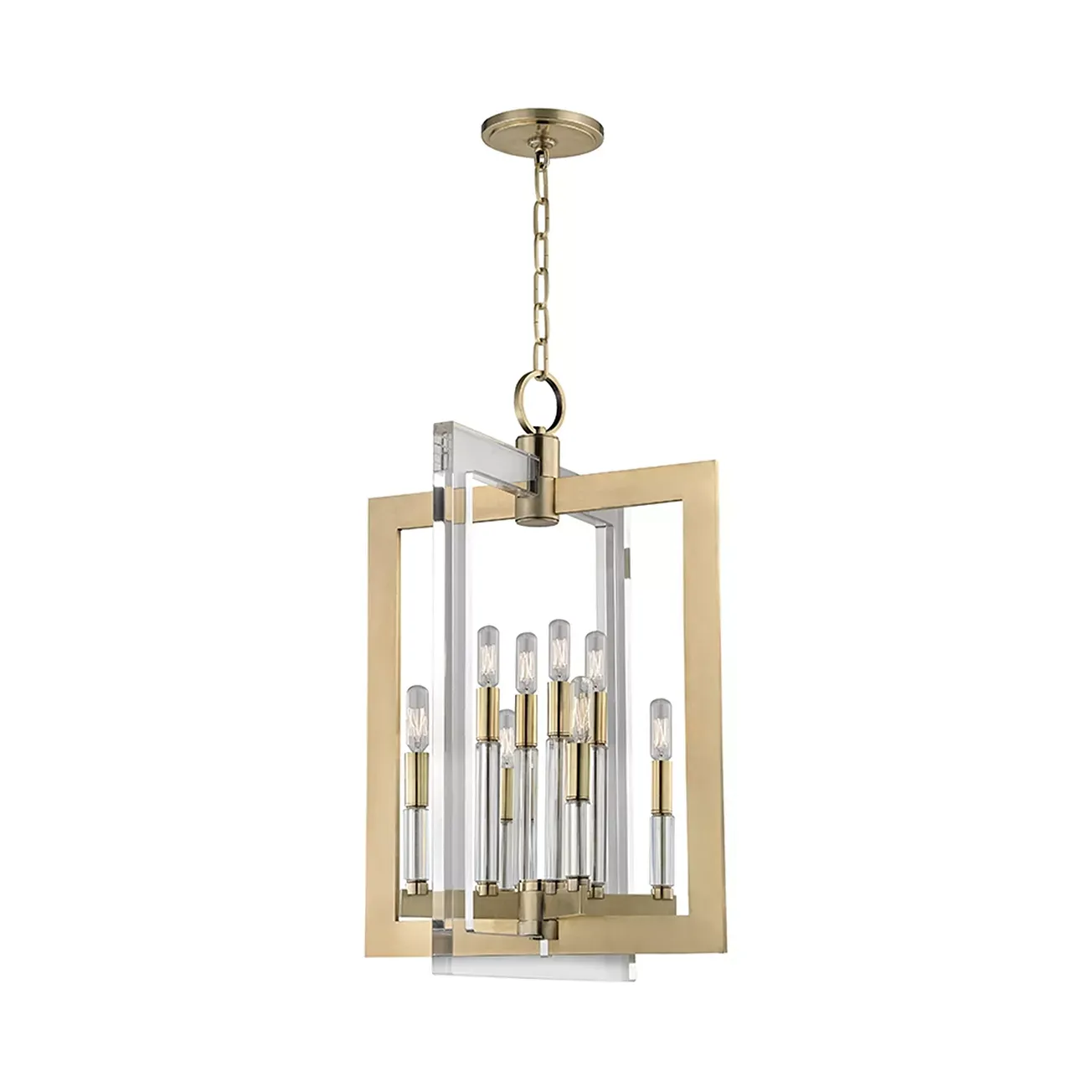 Hudson Valley 8 Light Wellington Pendant