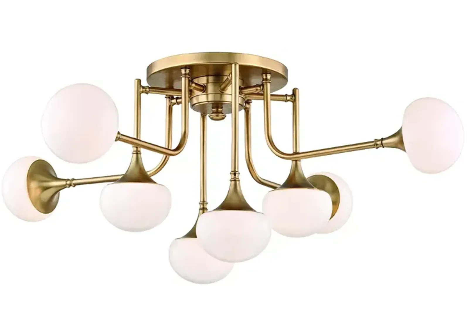 Hudson Valley Fleming 8-Light Semi-Flush Mount