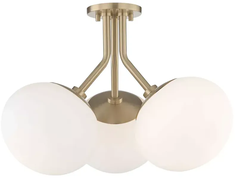 Mitzi Estee 3-Light Semi-Flush Mount 