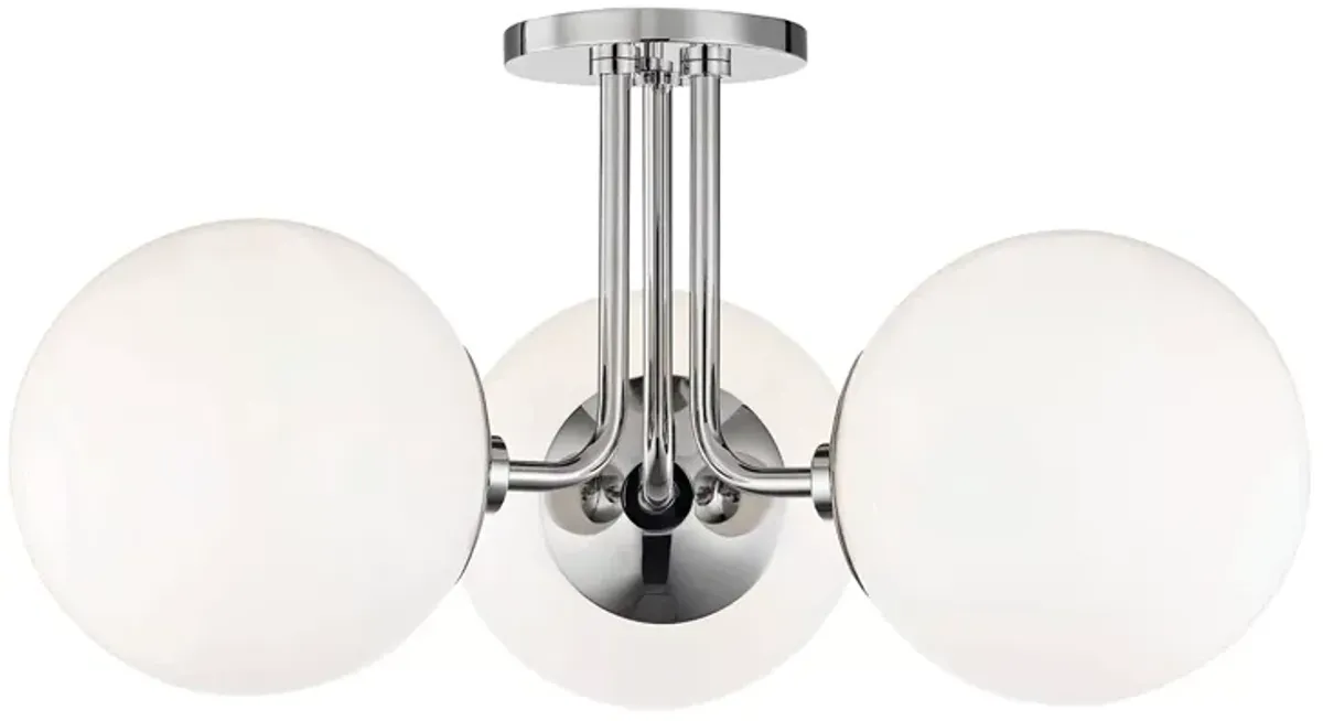 Mitzi Stella 3-Light Semi-Flush Mount