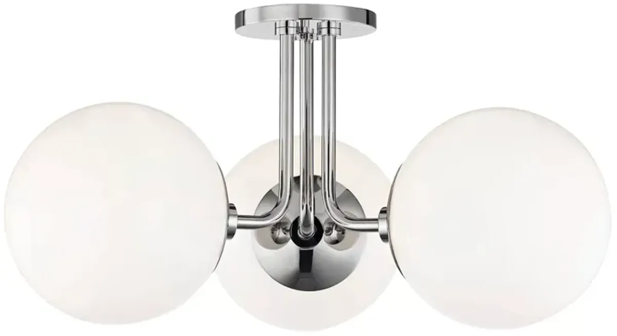 Mitzi Stella 3-Light Semi-Flush Mount