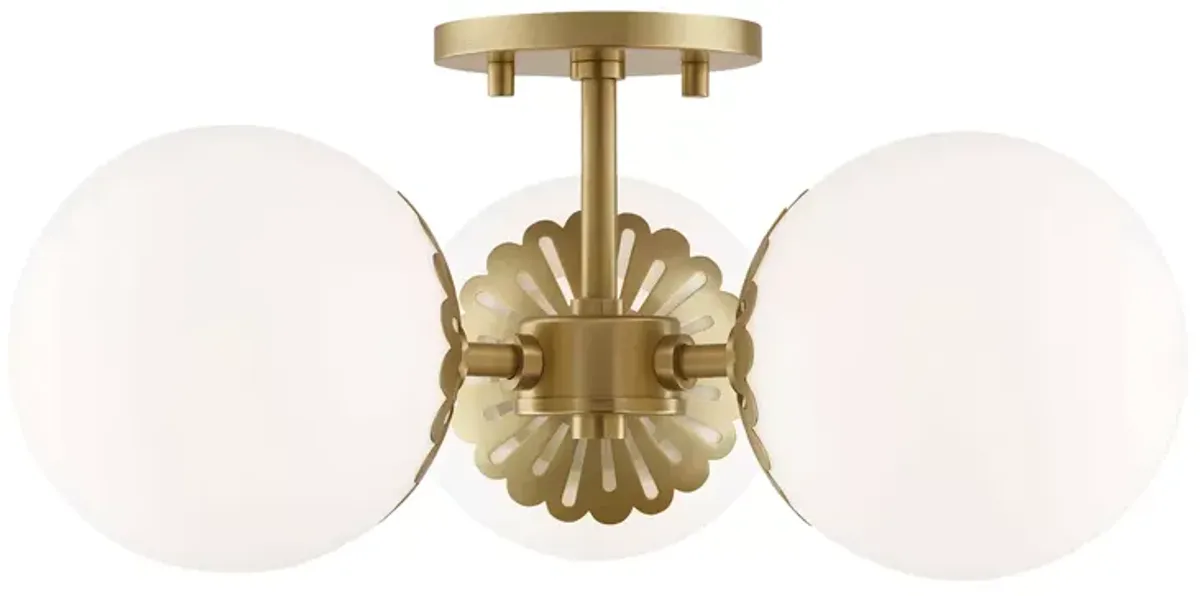 Mitzi Paige 3-Light Semi Flush Mount