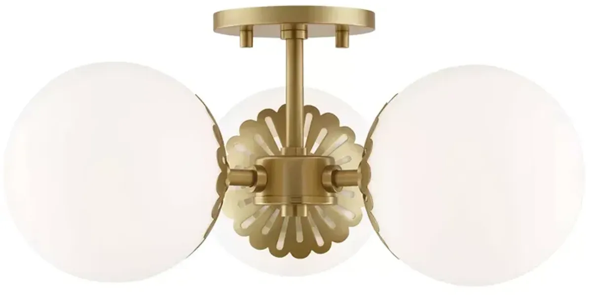 Mitzi Paige 3-Light Semi Flush Mount