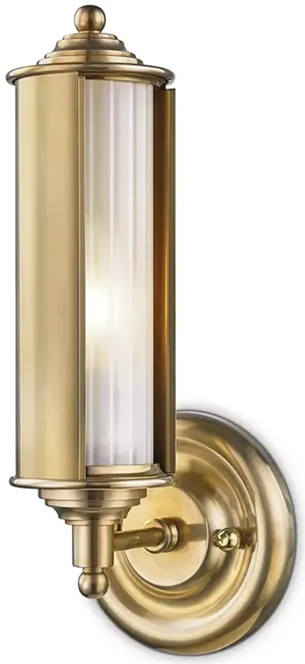 Hudson Valley Lighting Classic No.1 by Mark D. Sikes, One-Light Wall Sconce