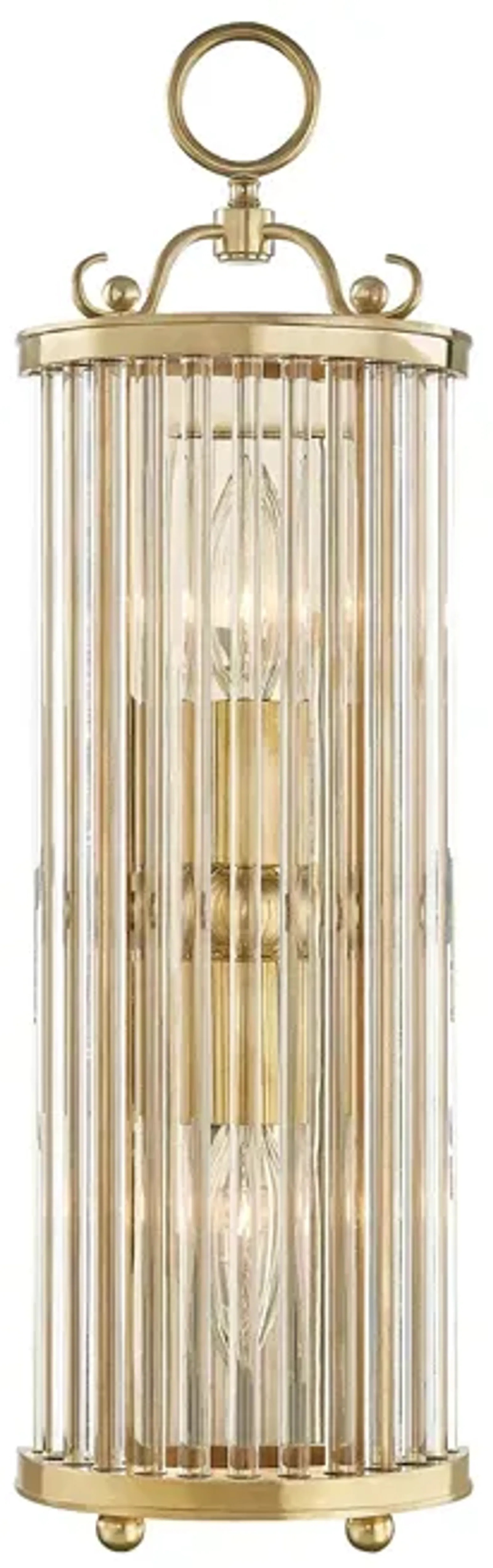 Hudson Valley Lighting Glass No.2 by Mark D. Sikes, Two-Light Wall Sconce