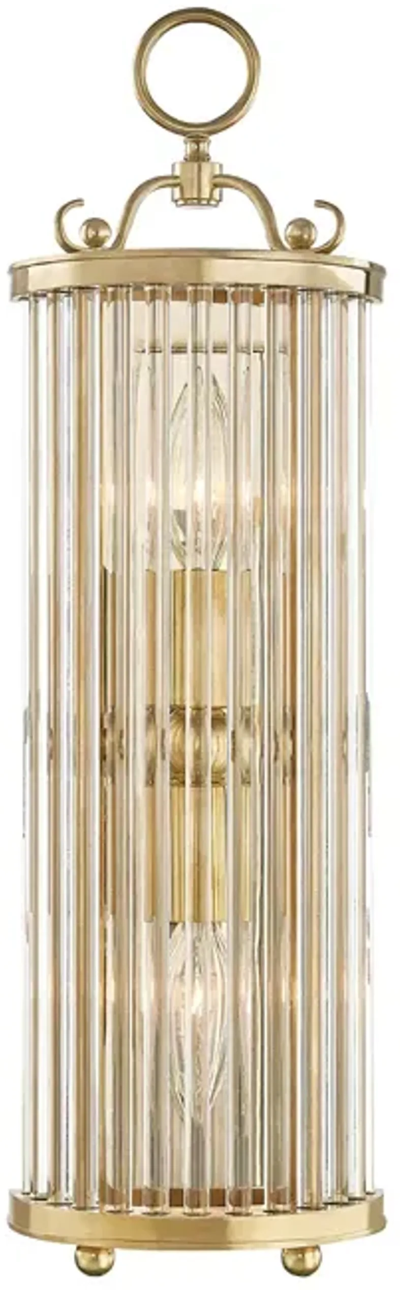 Hudson Valley Lighting Glass No.2 by Mark D. Sikes, Two-Light Wall Sconce