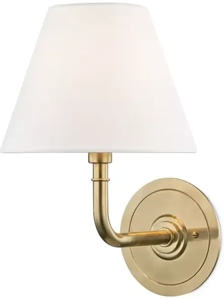 Hudson Valley Lighting Signature No.1 by Mark D. Sikes - 1 Light Wall Sconce
